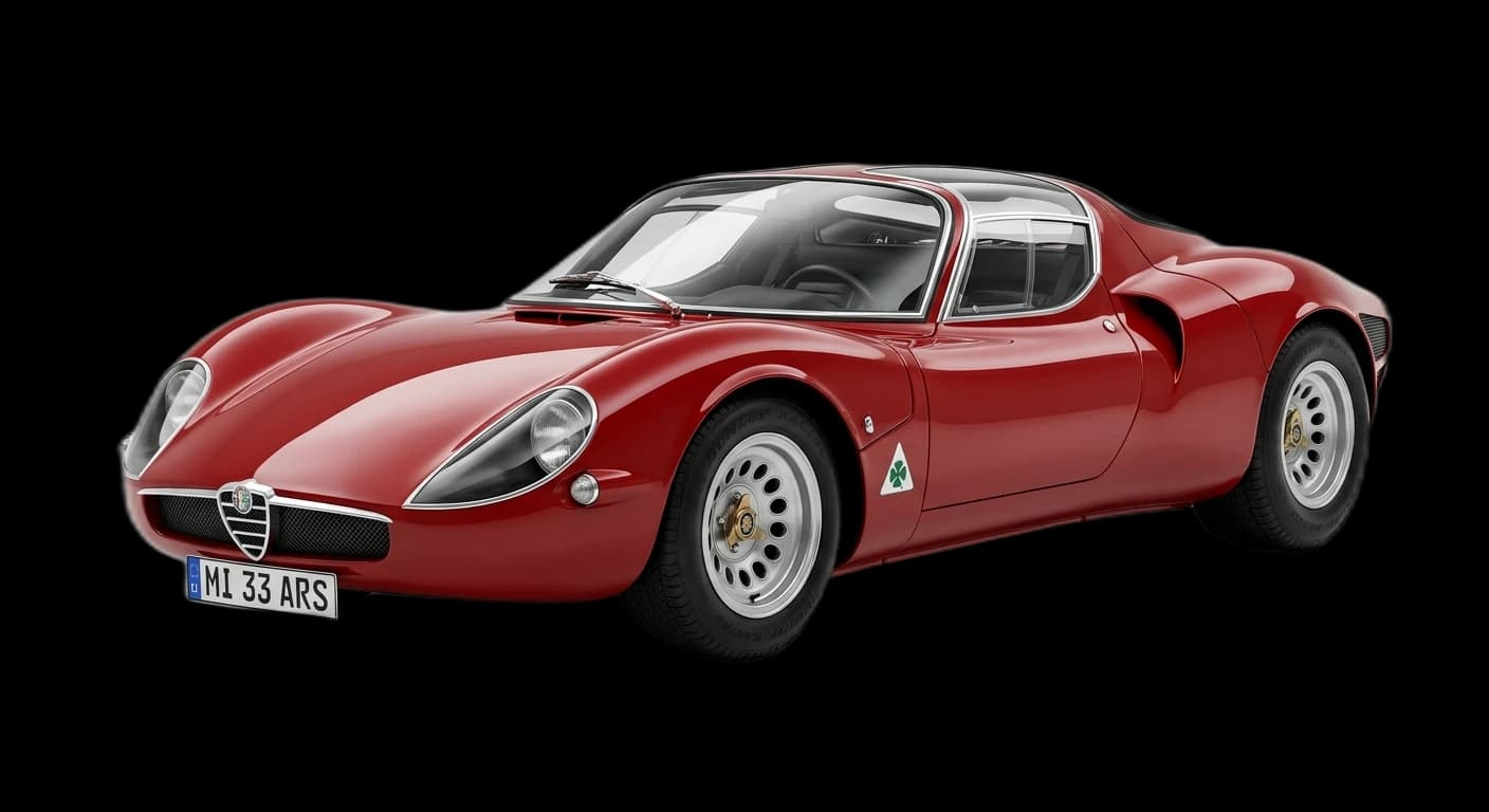 Alfa Romeo 33 Stradale - Front 3/4