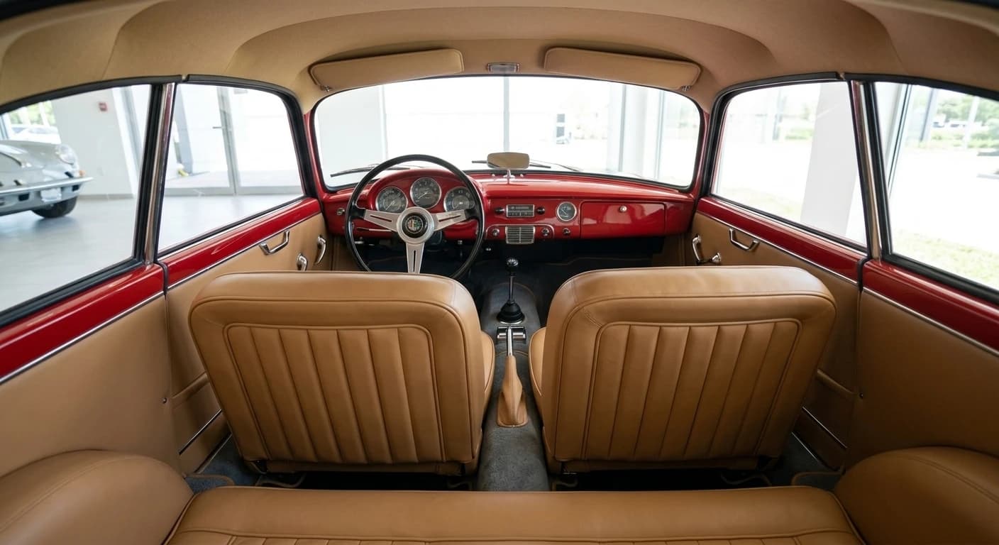 Alfa Romeo Giulietta Sprint 1954 - Interior view