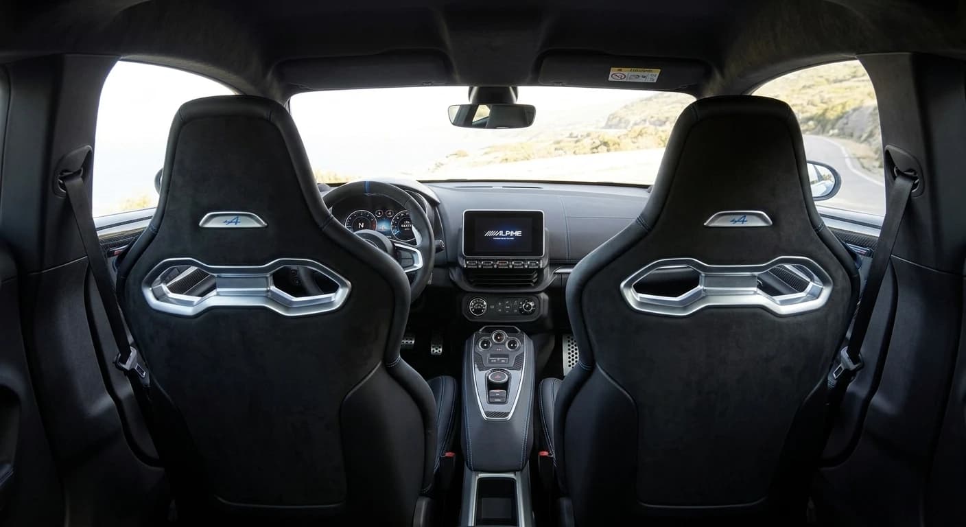 Alpine A110 (2017) 2017 - Interior view