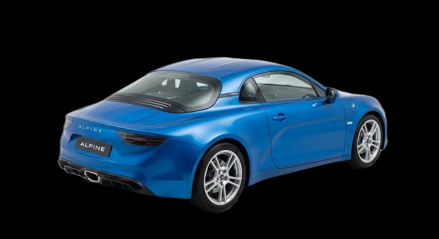 Alpine A110 (2017) 2017 - Rear 3/4 view