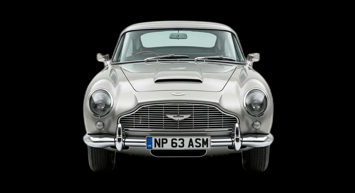 Aston Martin DB5 1963 - Front view