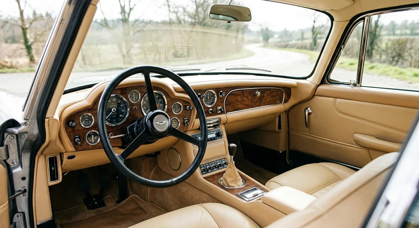 Aston Martin DB5 1963 - Dashboard view