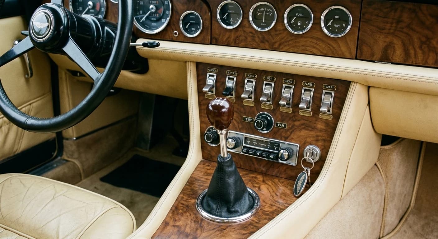 Aston Martin DB5 1963 - Detail view