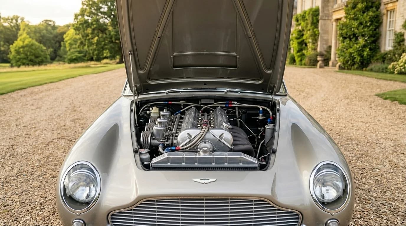 Aston Martin DB5 1963 - Engine Bay view