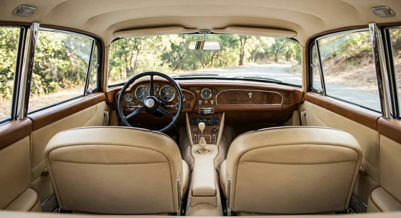 Aston Martin DB5 1963 - Interior view