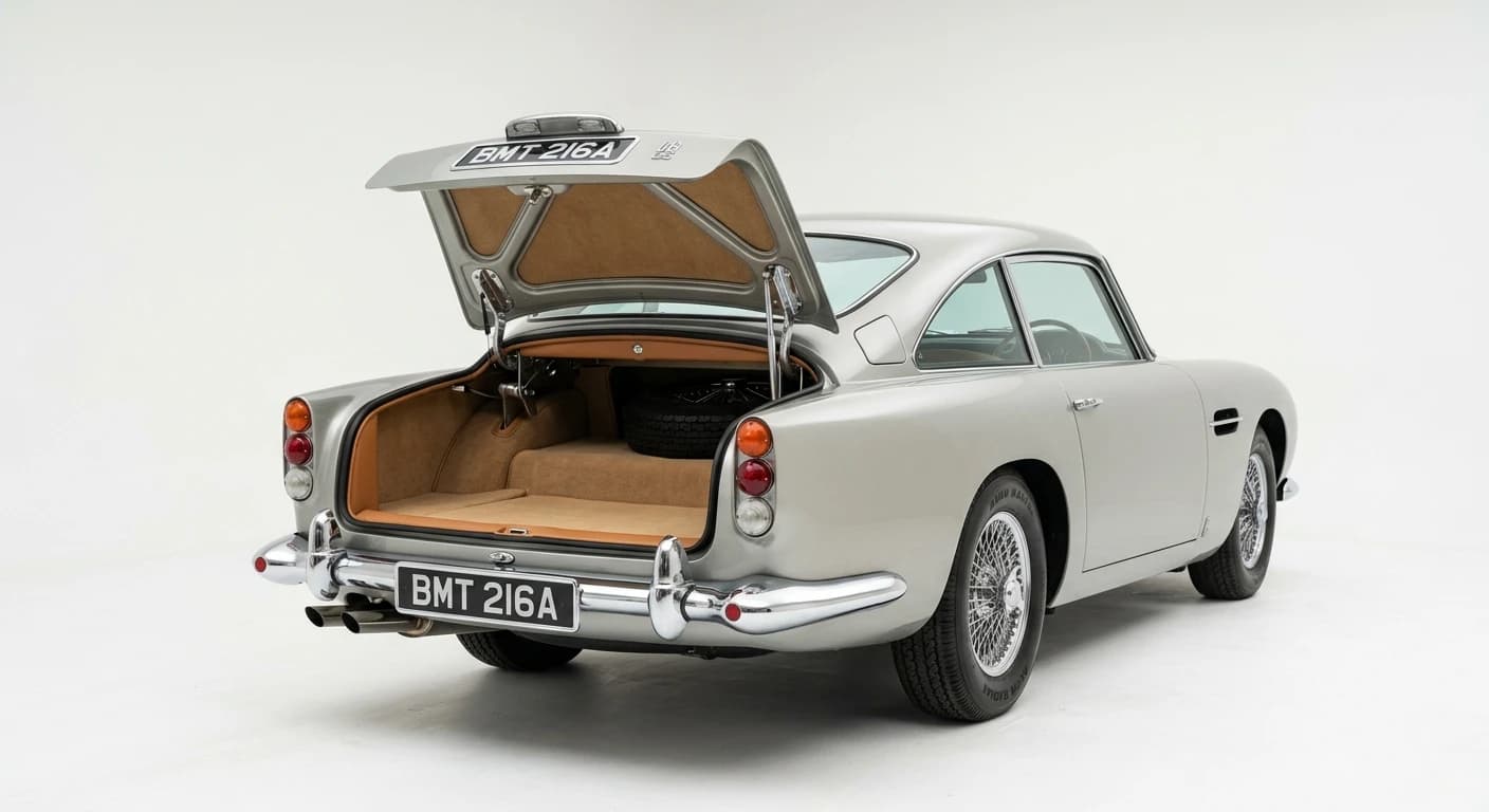 Aston Martin DB5 - Trunk