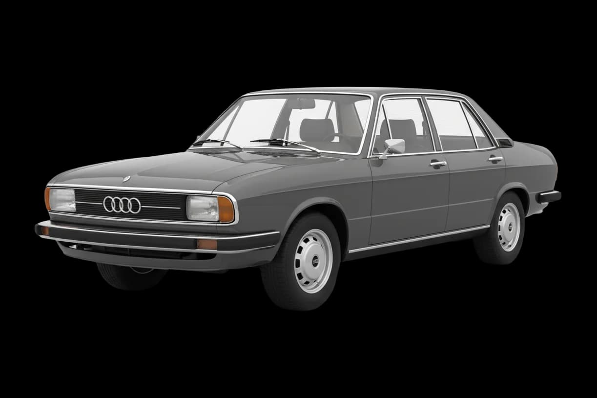 Audi 100 (C1) 1968 - Front 3/4 view
