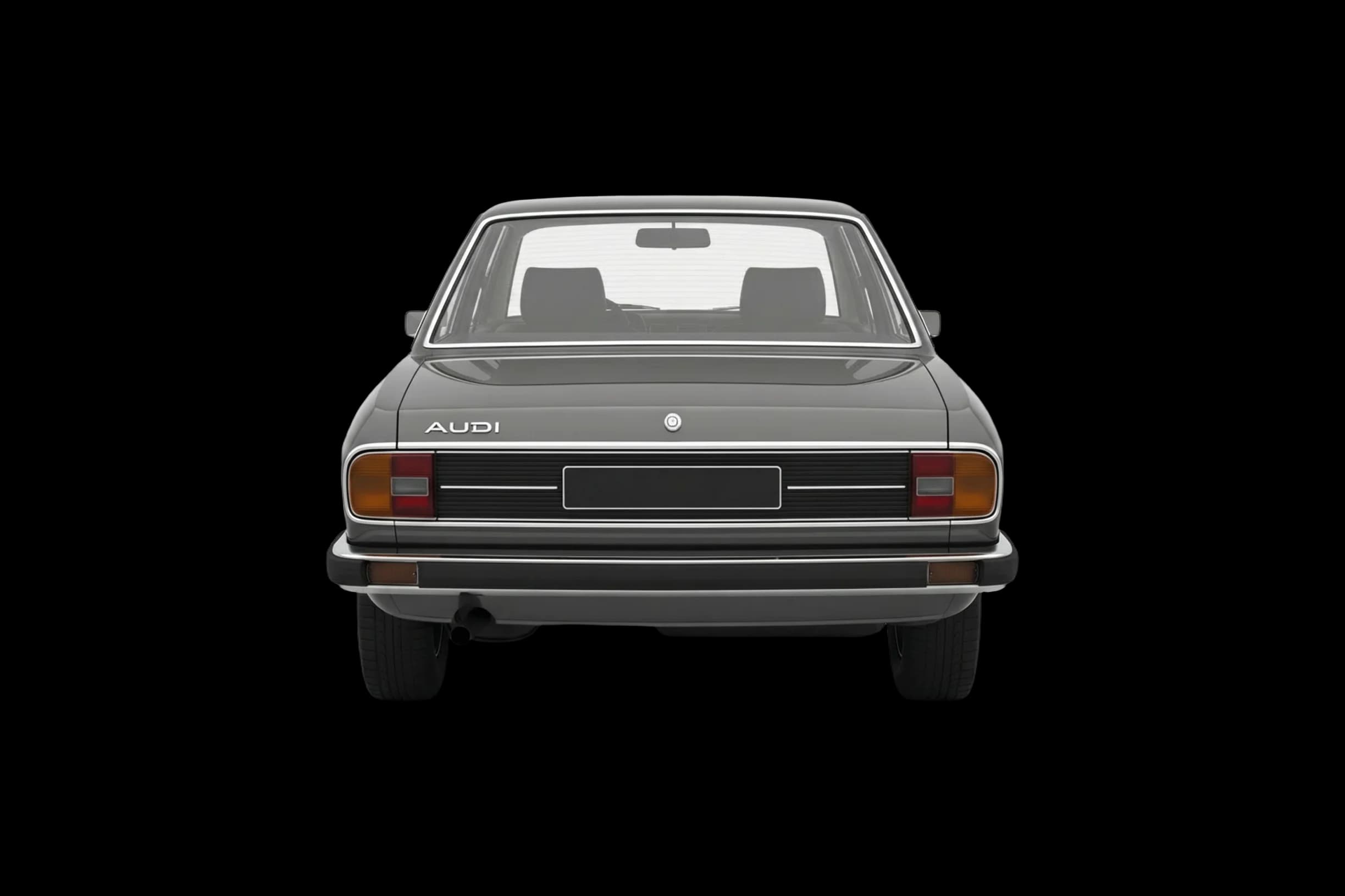 Audi 100 (C1) 1968 - Rear view