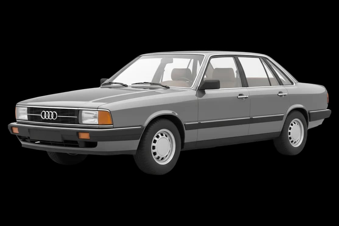 Audi 100 (C2) 1976 - Front 3/4 view