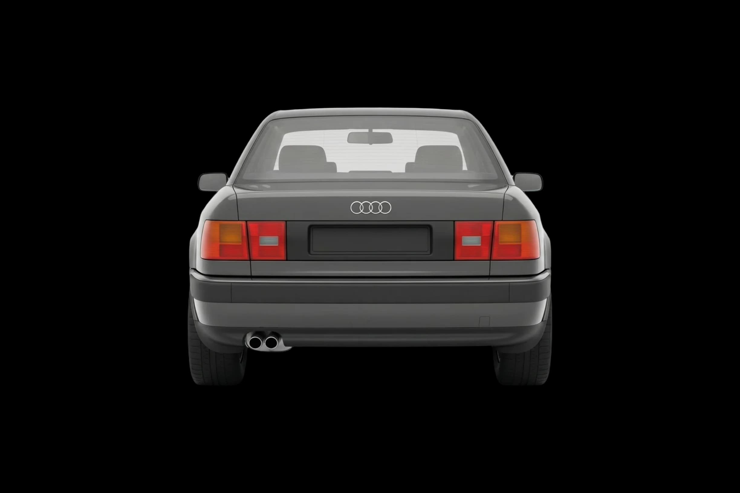 Audi 100 (C3) - Rear