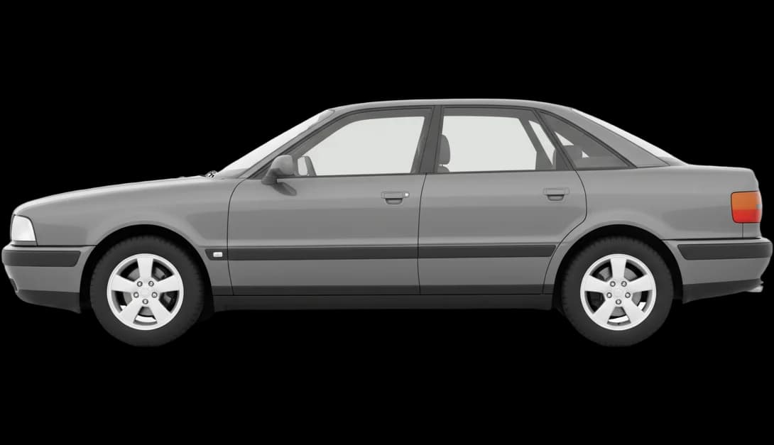 Audi 80 (B4) 1991 - Side view