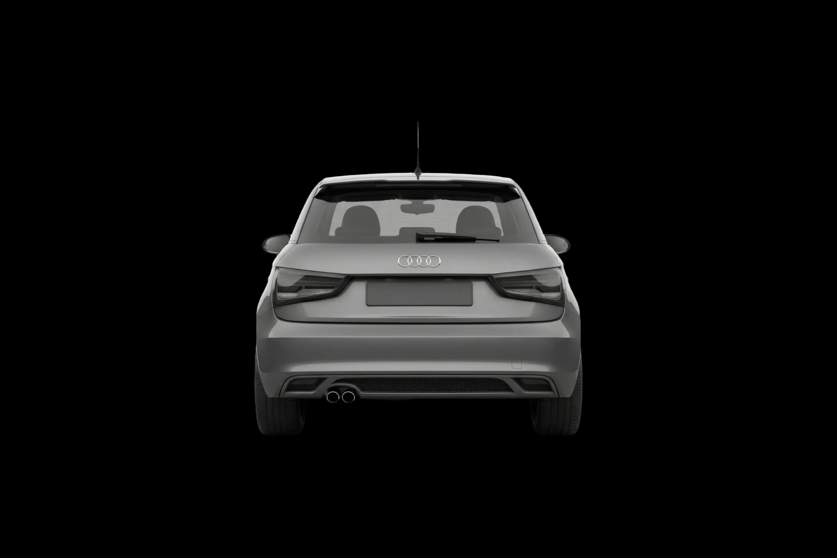 Audi A1 (8X) 2010 - Rear view