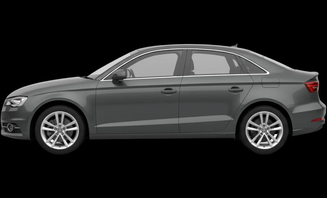 Audi A3 (8P) 2003 - Side view