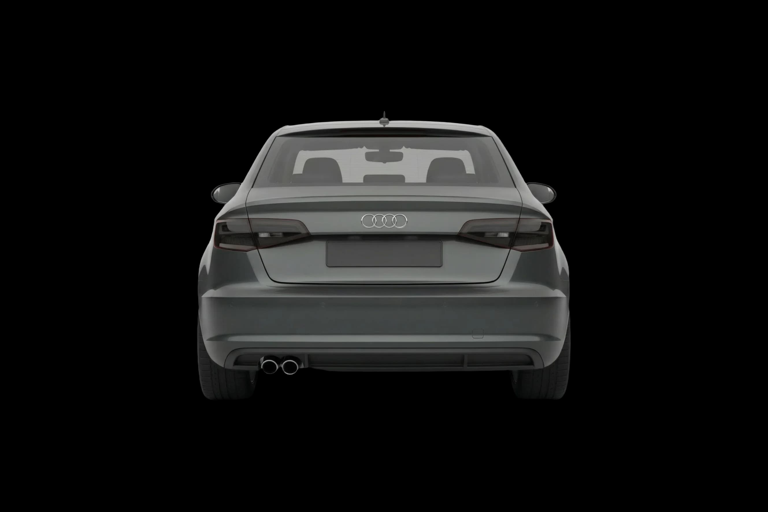 Audi A3 (8P) 2003 - Rear view