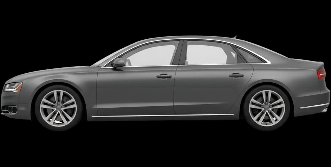 Audi A8 (D4 Facelift) 2013 - Side view