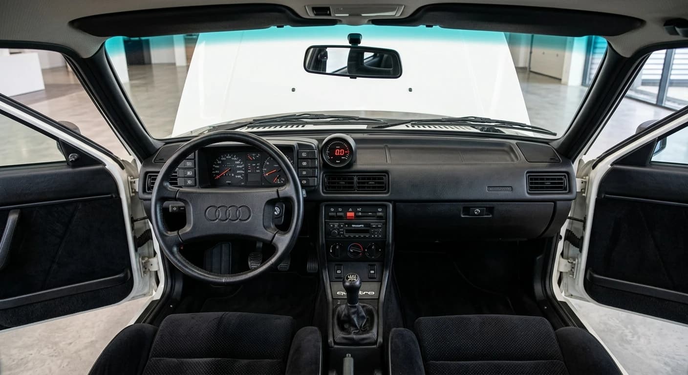Audi Quattro (Ur-Quattro) - Dashboard
