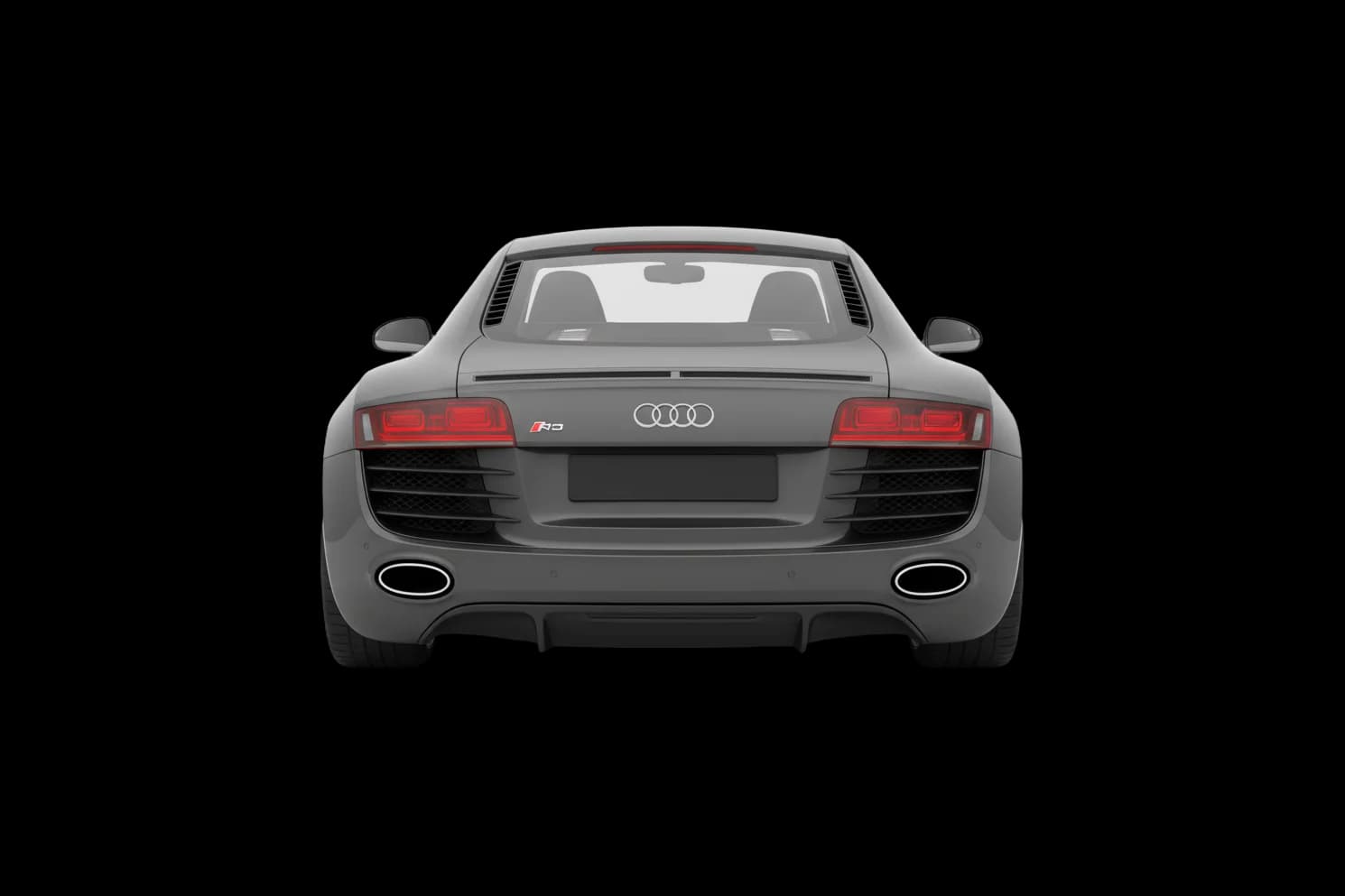 Audi R8 V8 2006 - Rear view