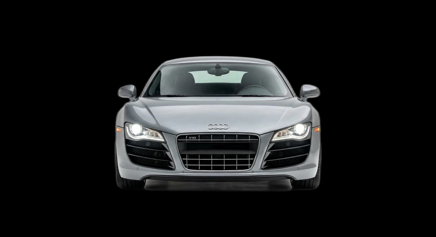 Audi R8 V10 (Typ 42) 2009 - Front view
