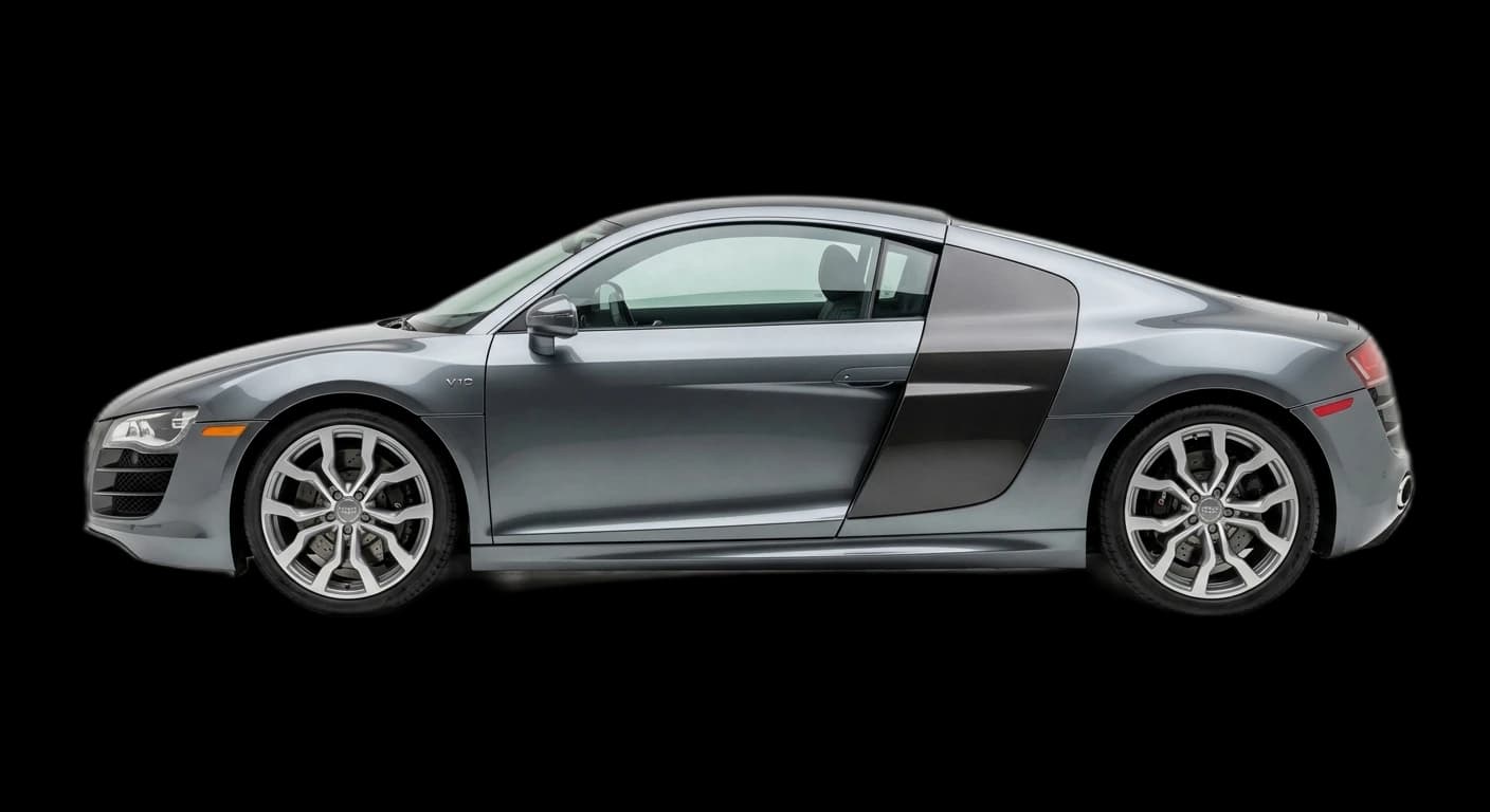 Audi R8 V10 (Typ 42) 2009 - Side view