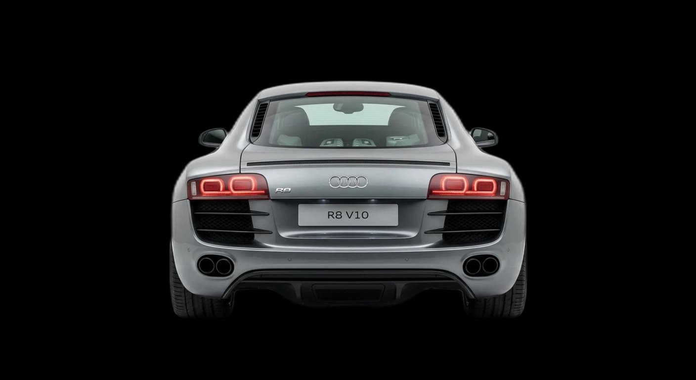 Audi R8 V10 (Typ 42) 2009 - Rear view