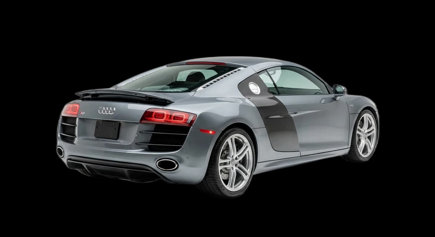 Audi R8 V10 (Typ 42) 2009 - Rear 3/4 view