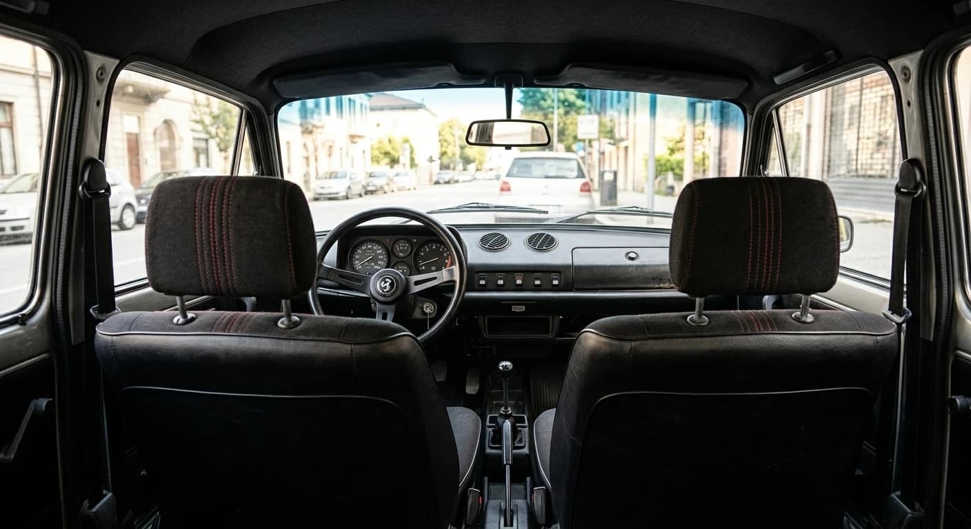 Autobianchi A112 Abarth 1971 - Interior view