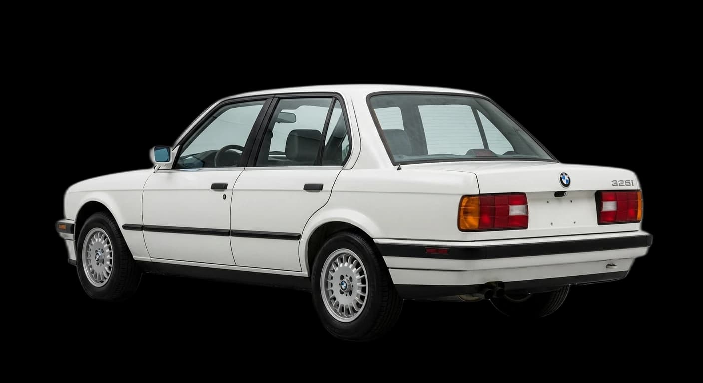 BMW 3 Series (E30) - Rear 3/4