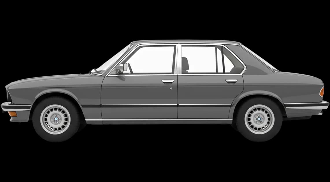 BMW 5 Series (E12) - Side