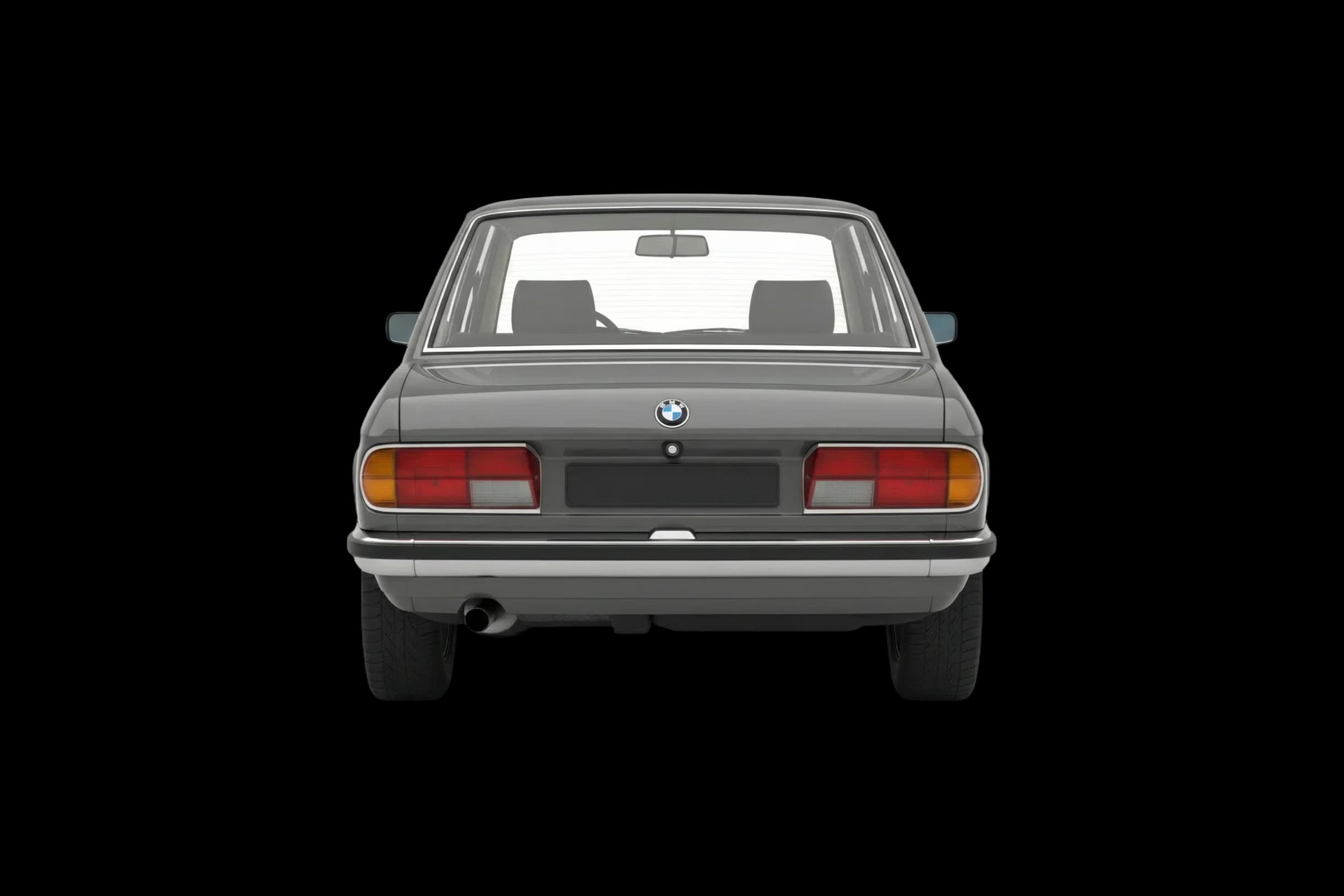 BMW 5 Series (E12) - Rear