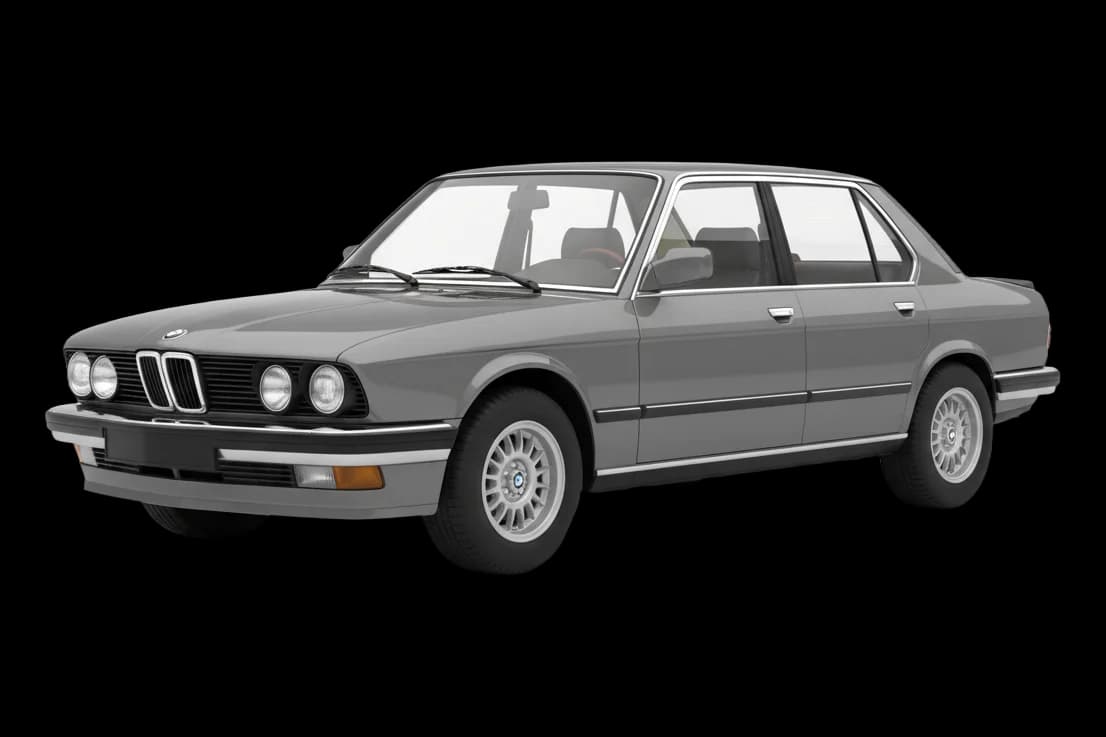 BMW 5 Series (E28) - Front 3/4