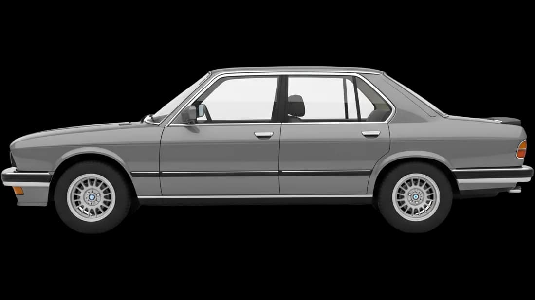 BMW 5 Series (E28) - Side