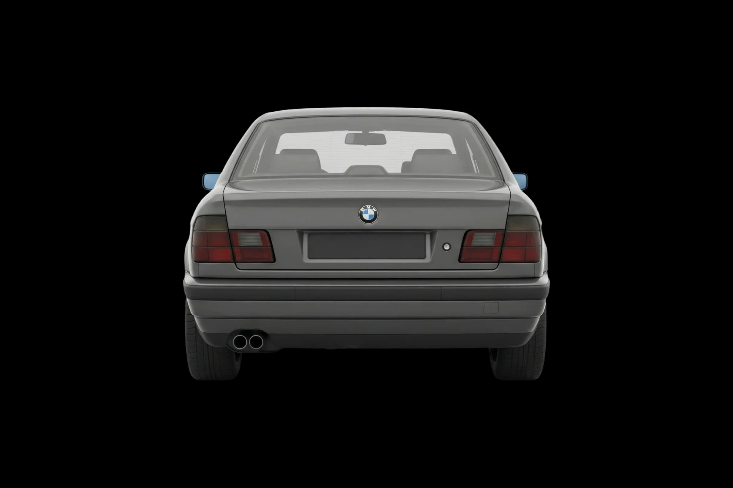 BMW 5 Series (E34) - Rear