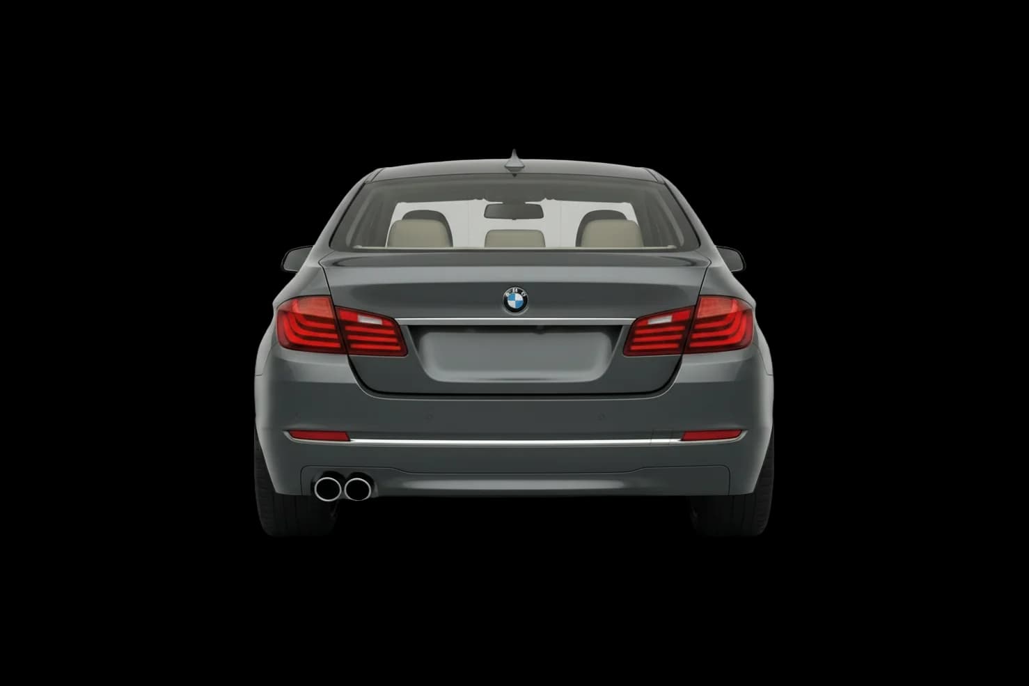 BMW 5 Series (E60) - Rear