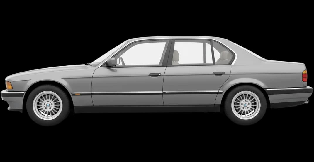BMW 7 Series (E32) - Side