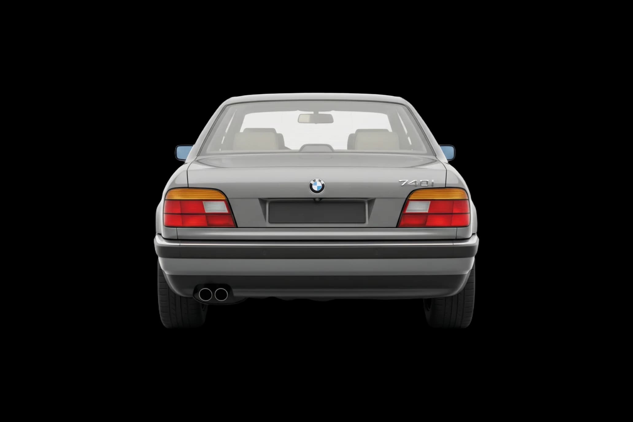 BMW 7 Series (E32) - Rear