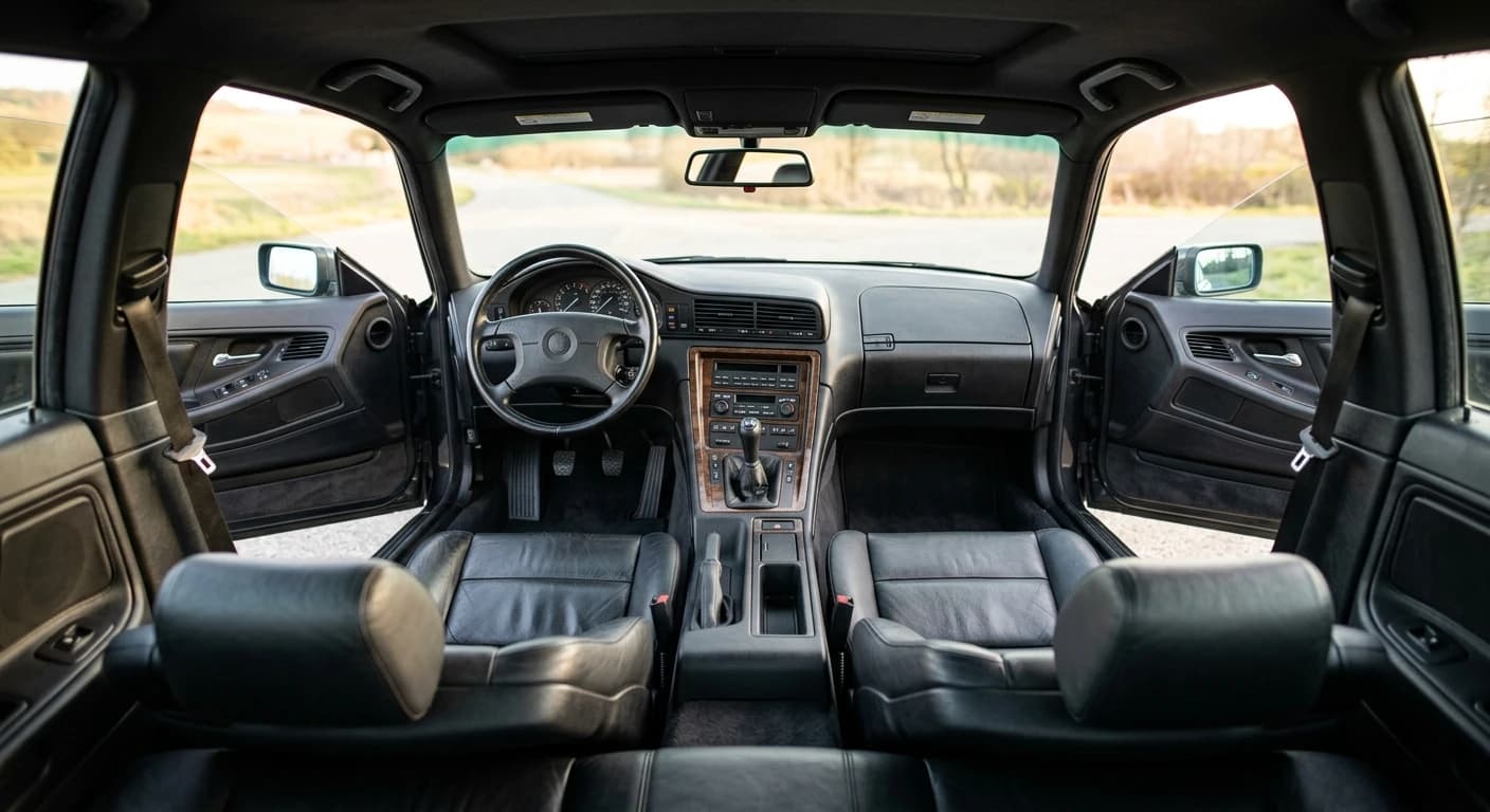 BMW 8 Series (E31) 1989 - Interior view