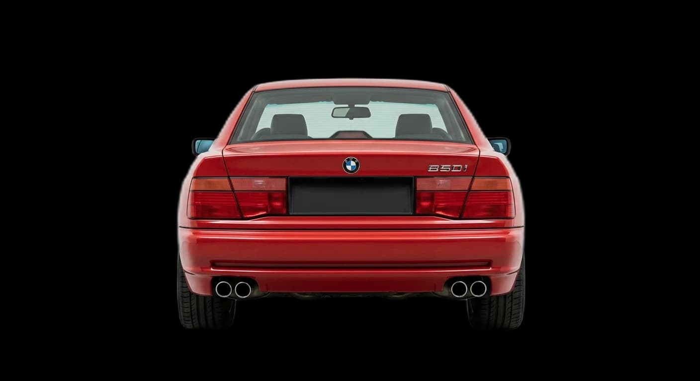 BMW 8 Series (E31) 1989 - Rear view