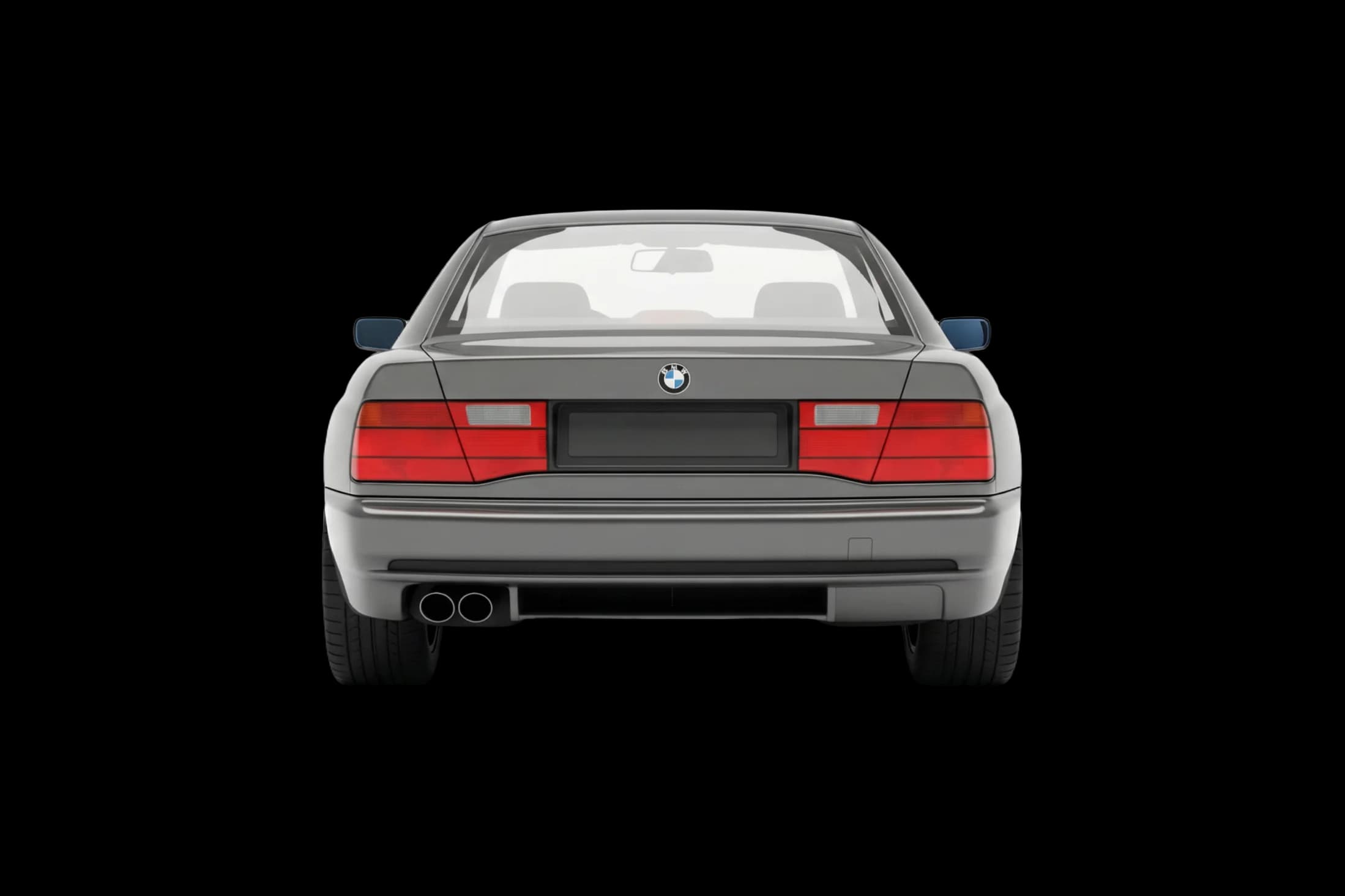 BMW 850CSi (E31) 1992 - Rear view