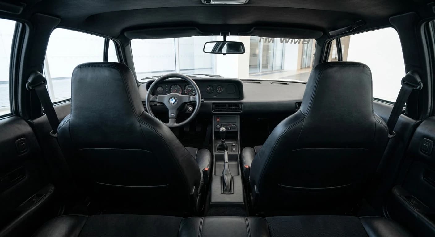 BMW M1 - Interior