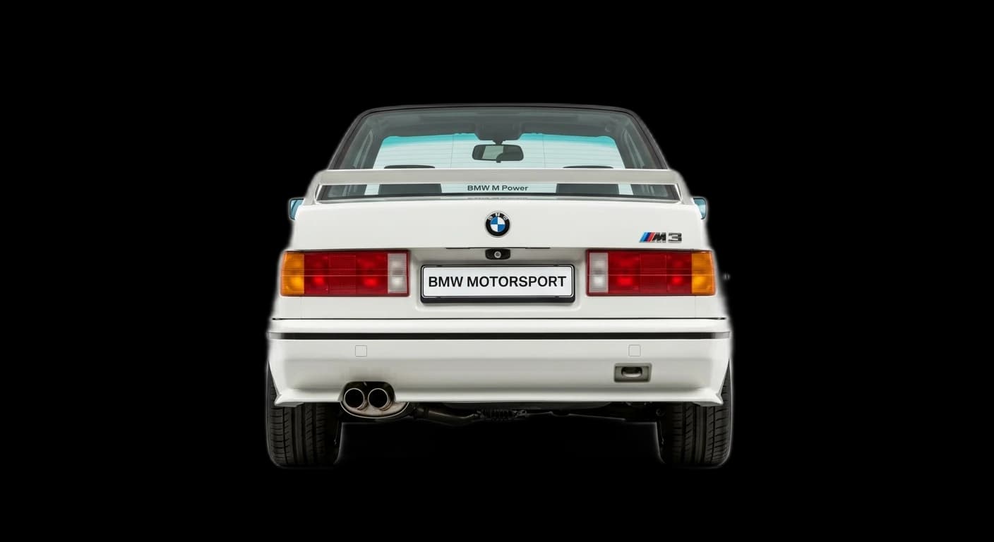 BMW M3 (E30) - Rear