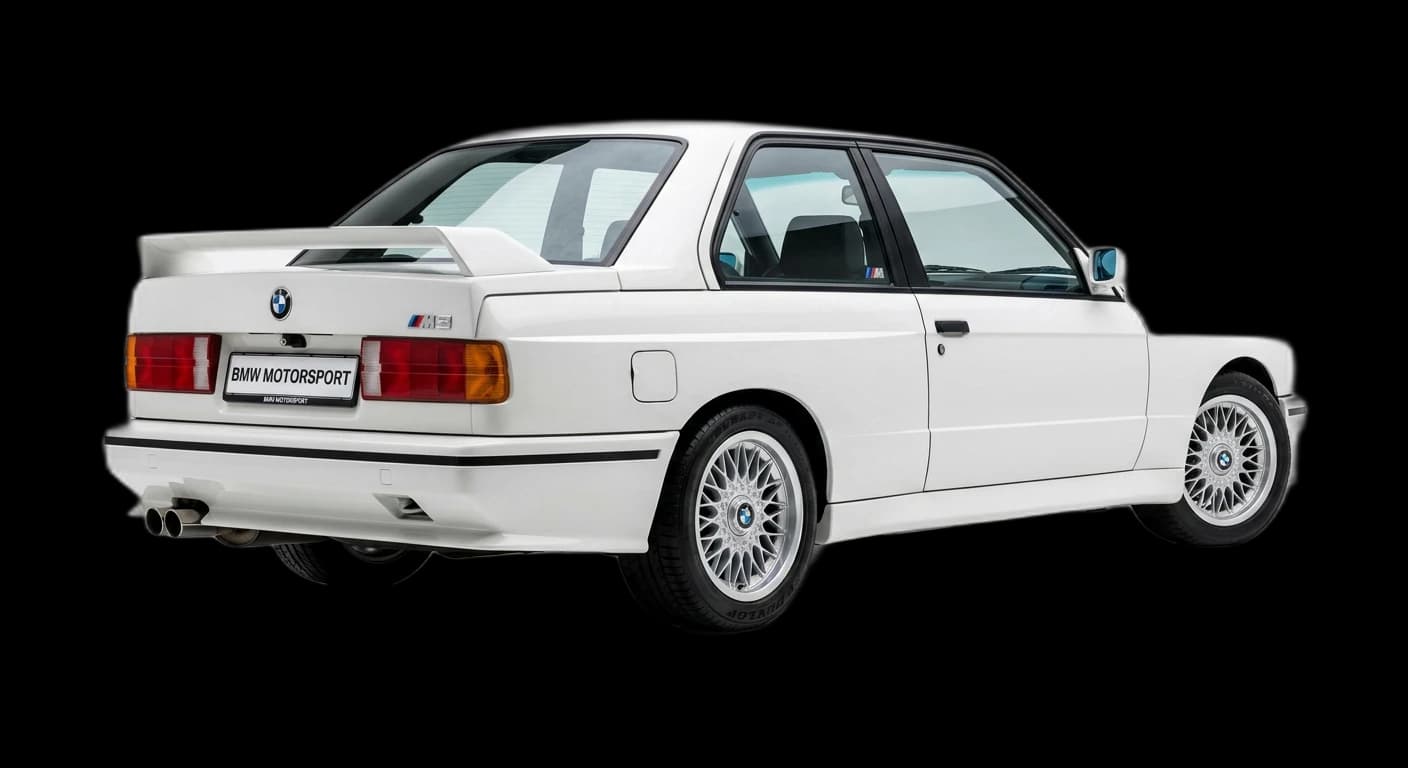 BMW M3 (E30) - Rear 3/4