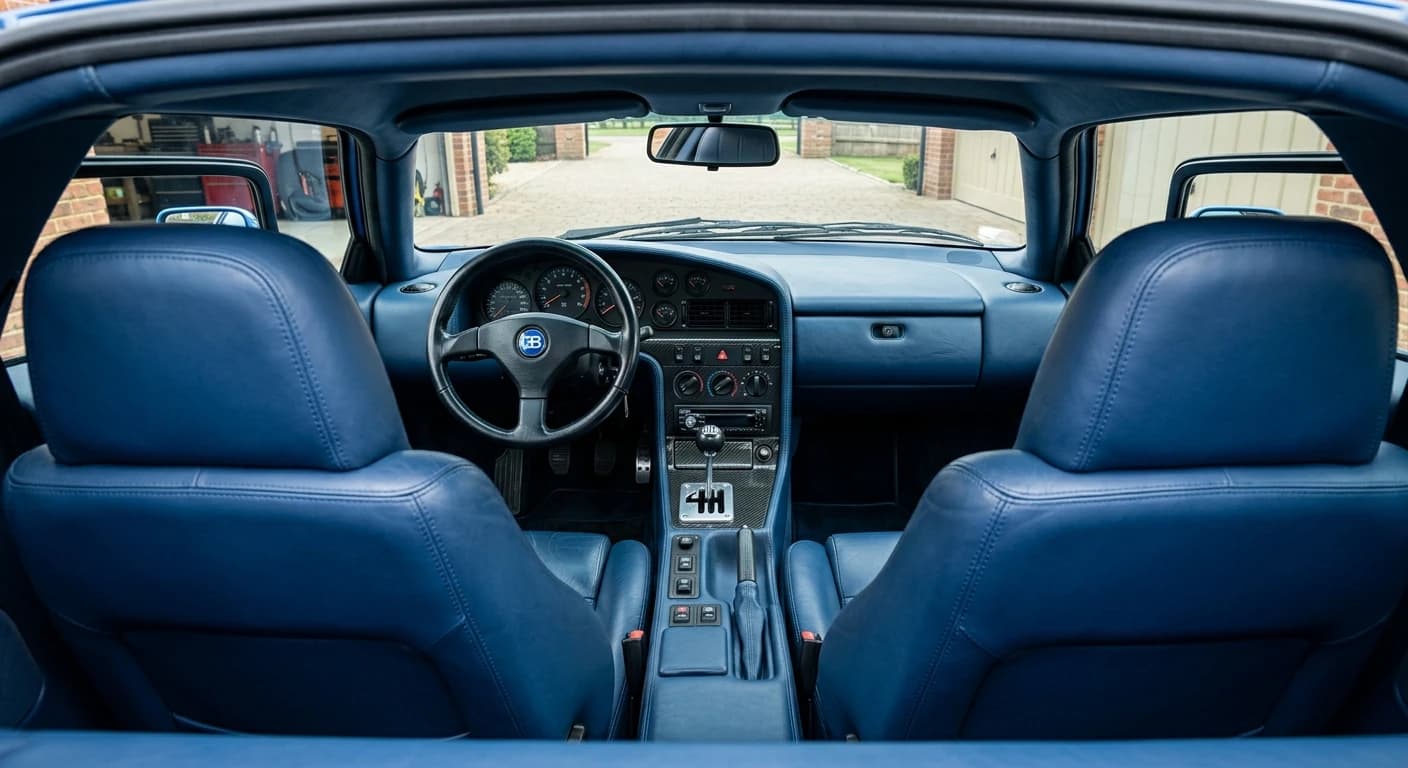 Bugatti EB110 GT 1991 - Interior view