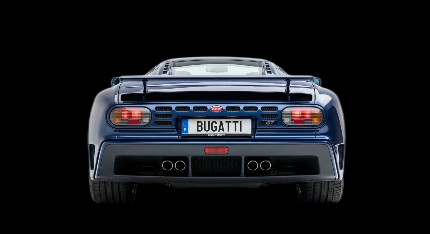 Bugatti EB110 GT 1991 - Rear view