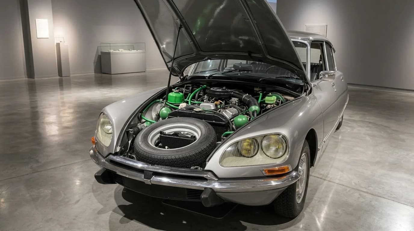 Citroën DS 21 Pallas - Engine Bay