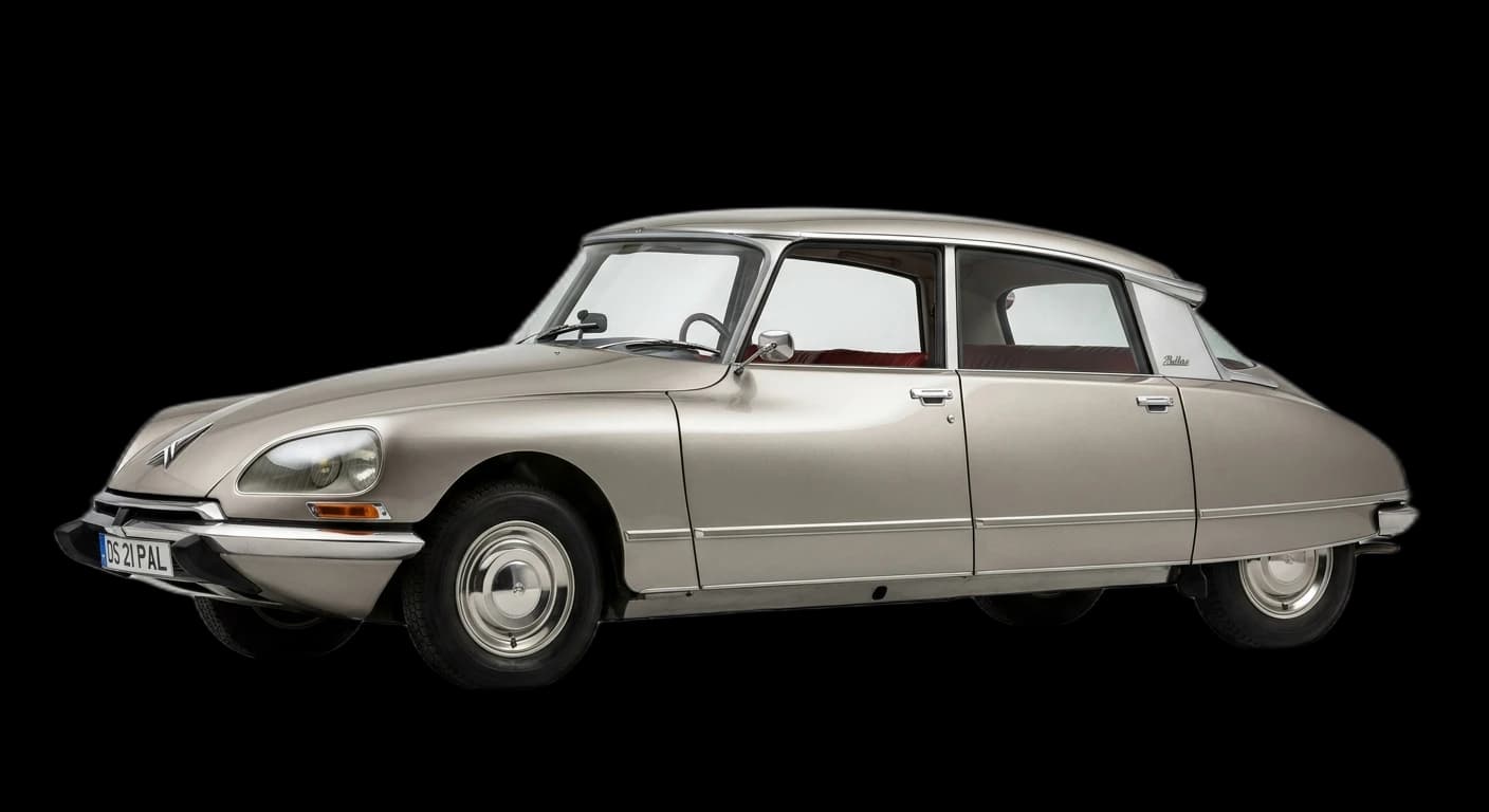 Citroën DS 21 Pallas 1955 - Side view