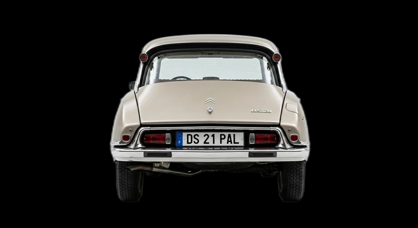 Citroën DS 21 Pallas - Rear