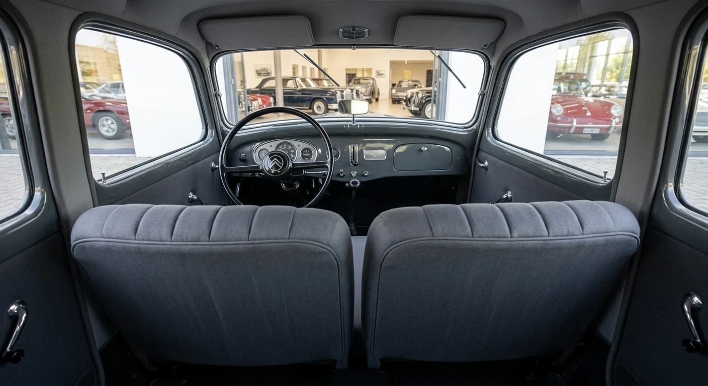Citroën Traction Avant 1934 - Interior view