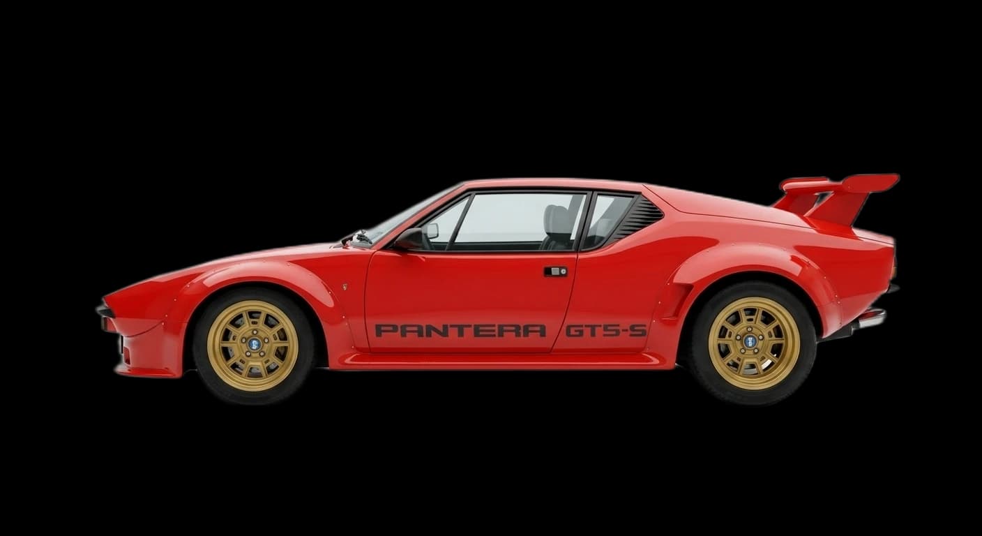 De Tomaso Pantera GT5-S 1980 - Side view