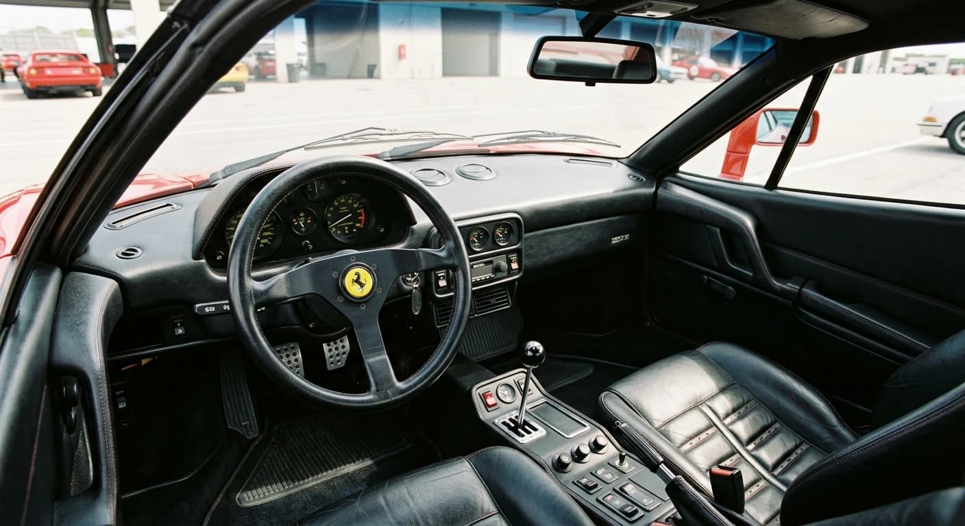 Ferrari 288 GTO 1984 - Dashboard view