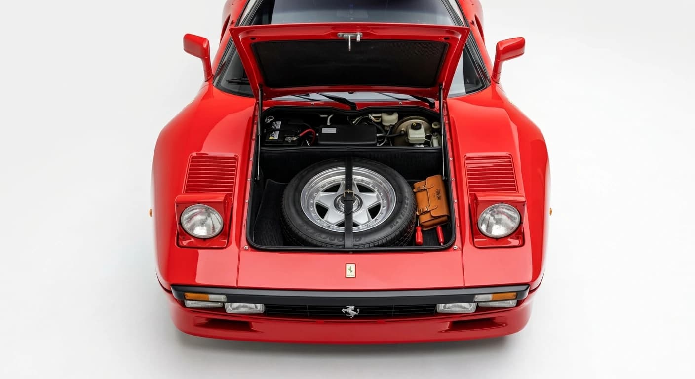 Ferrari 288 GTO 1984 - Trunk view